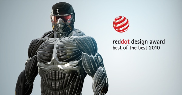NANOSUIT 2 WINS RED DOT: BEST OF THE BEST AWARD
