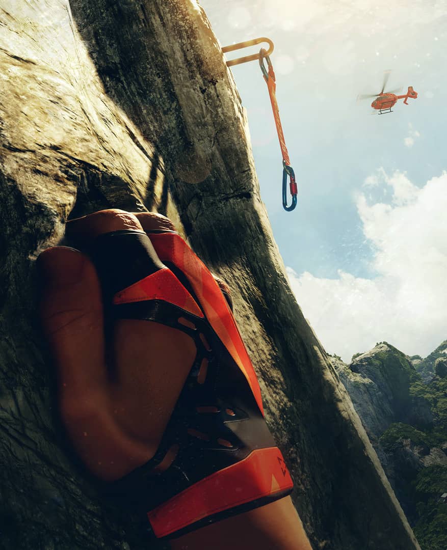 The difficult game about climbing